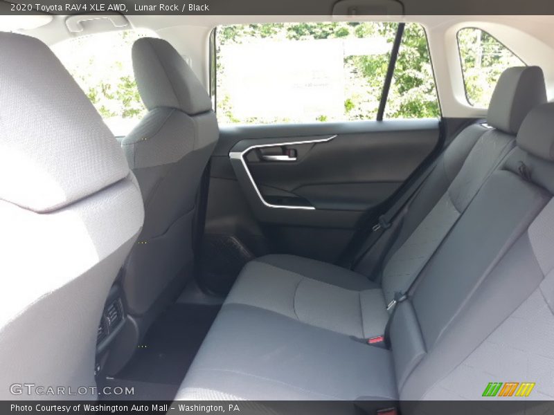 Lunar Rock / Black 2020 Toyota RAV4 XLE AWD