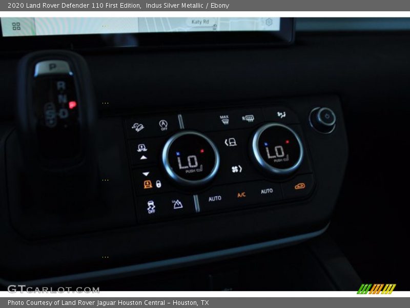 Controls of 2020 Defender 110 First Edition