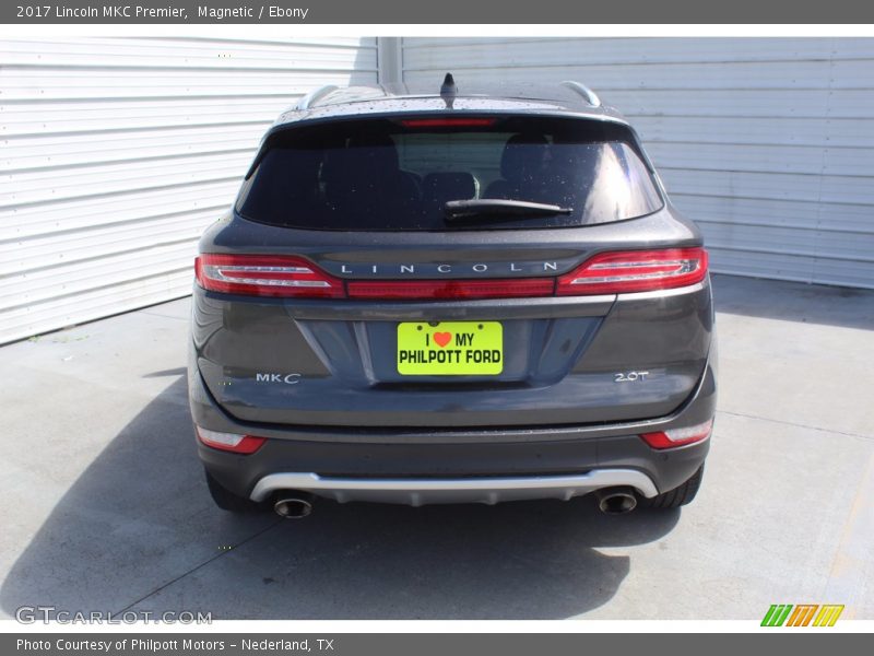 Magnetic / Ebony 2017 Lincoln MKC Premier