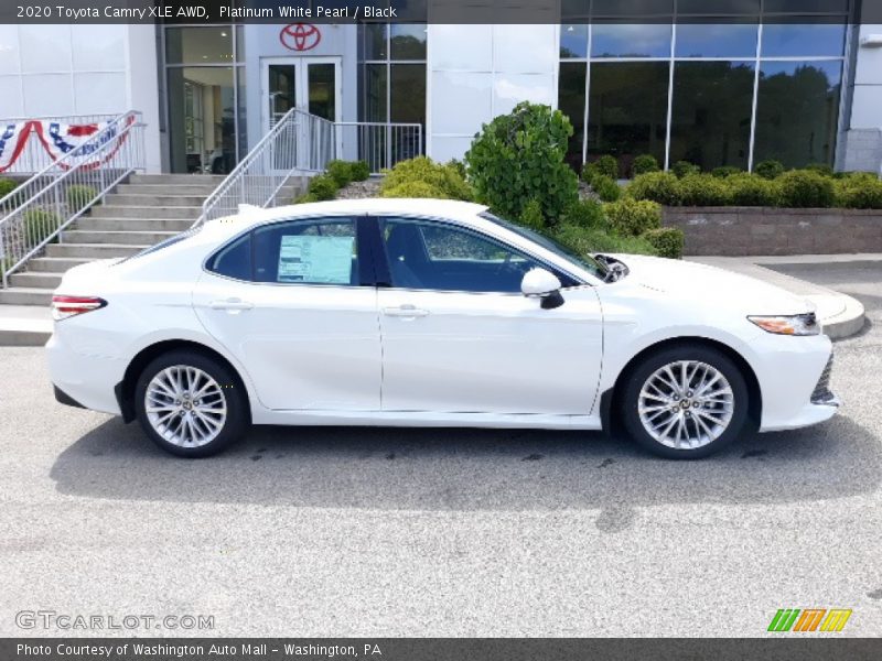  2020 Camry XLE AWD Platinum White Pearl