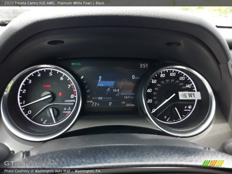  2020 Camry XLE AWD XLE AWD Gauges
