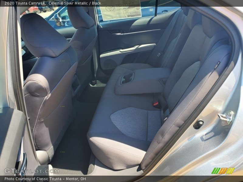Celestial Silver Metallic / Black 2020 Toyota Camry LE