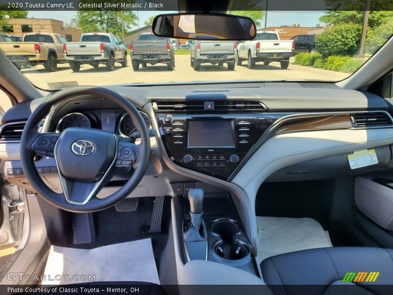 Celestial Silver Metallic / Black 2020 Toyota Camry LE