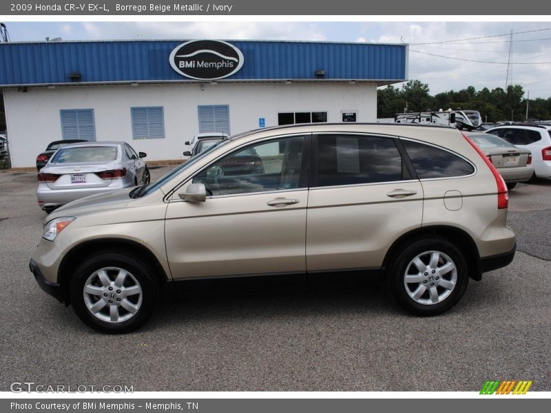Borrego Beige Metallic / Ivory 2009 Honda CR-V EX-L