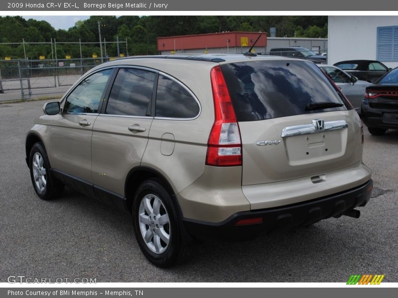 Borrego Beige Metallic / Ivory 2009 Honda CR-V EX-L
