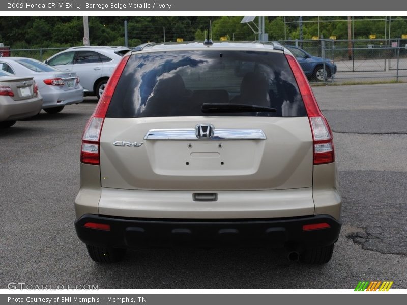 Borrego Beige Metallic / Ivory 2009 Honda CR-V EX-L