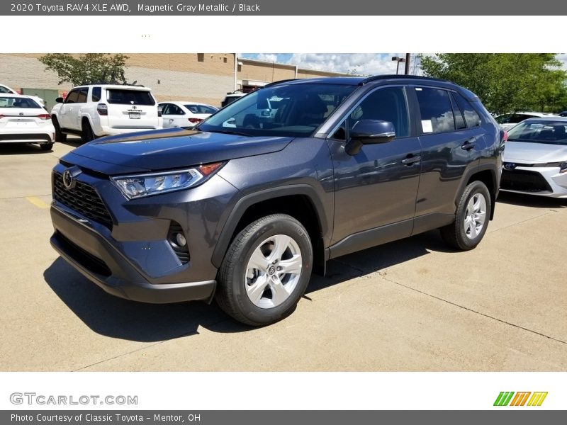 Magnetic Gray Metallic / Black 2020 Toyota RAV4 XLE AWD