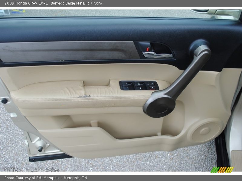 Borrego Beige Metallic / Ivory 2009 Honda CR-V EX-L