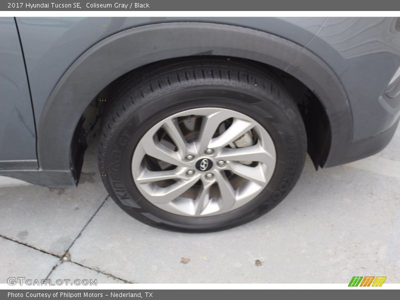 Coliseum Gray / Black 2017 Hyundai Tucson SE