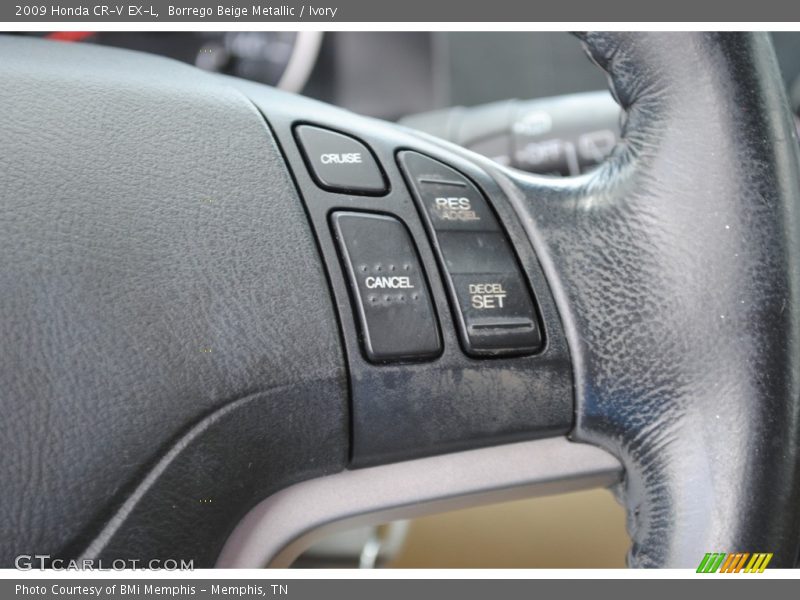 Borrego Beige Metallic / Ivory 2009 Honda CR-V EX-L