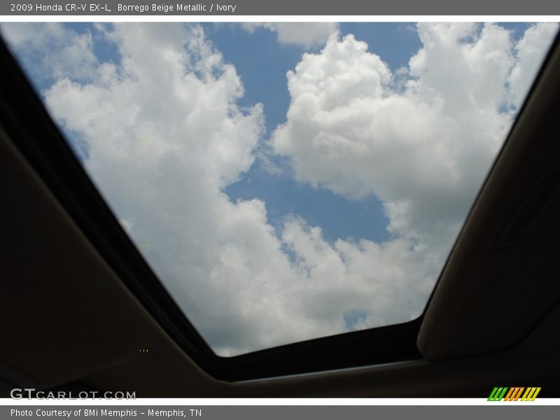 Borrego Beige Metallic / Ivory 2009 Honda CR-V EX-L