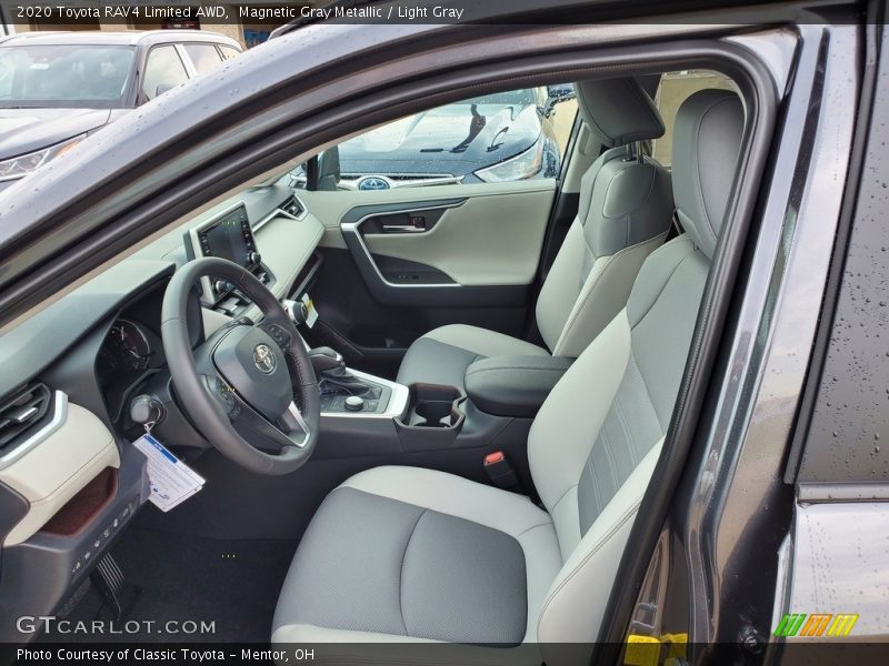 Front Seat of 2020 RAV4 Limited AWD