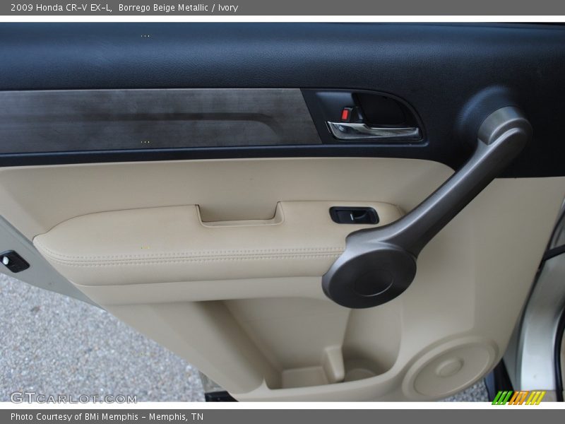 Borrego Beige Metallic / Ivory 2009 Honda CR-V EX-L