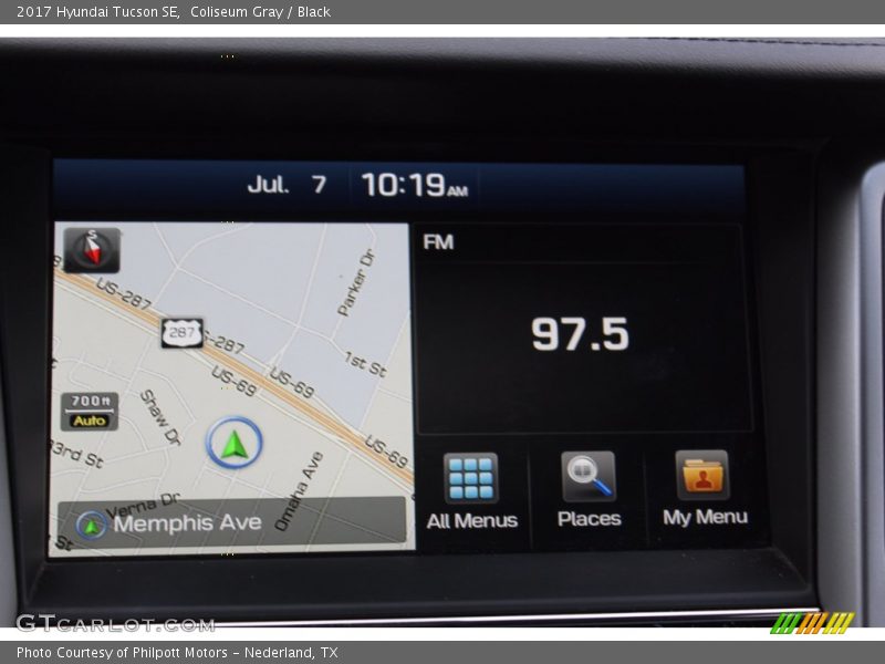 Coliseum Gray / Black 2017 Hyundai Tucson SE