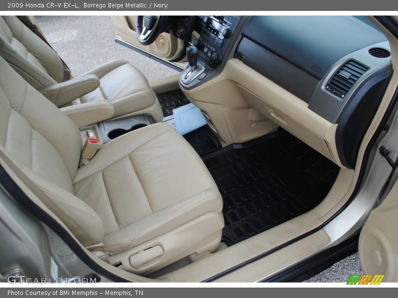 Borrego Beige Metallic / Ivory 2009 Honda CR-V EX-L