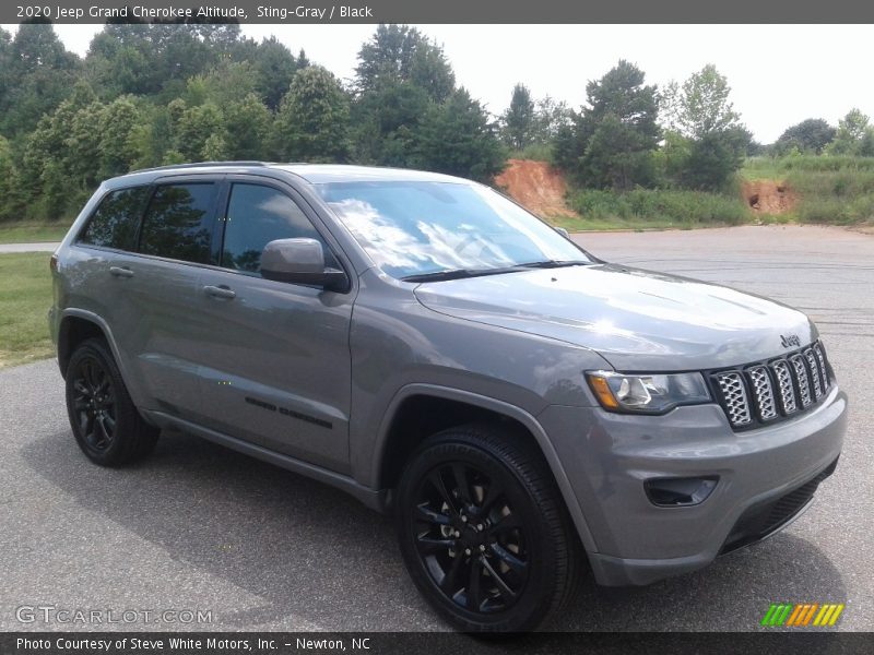 Sting-Gray / Black 2020 Jeep Grand Cherokee Altitude