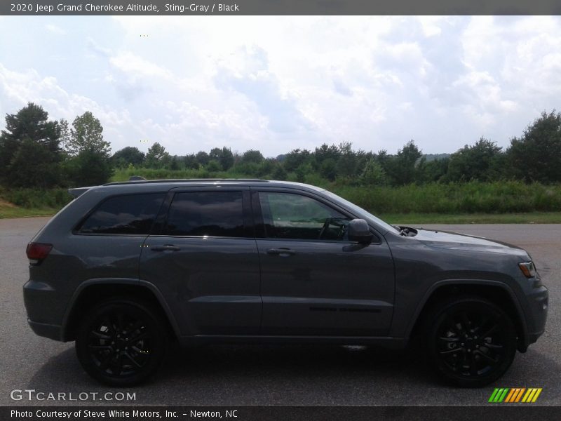 Sting-Gray / Black 2020 Jeep Grand Cherokee Altitude