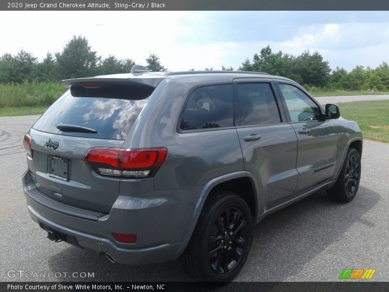 Sting-Gray / Black 2020 Jeep Grand Cherokee Altitude