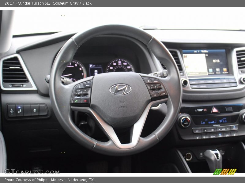 Coliseum Gray / Black 2017 Hyundai Tucson SE