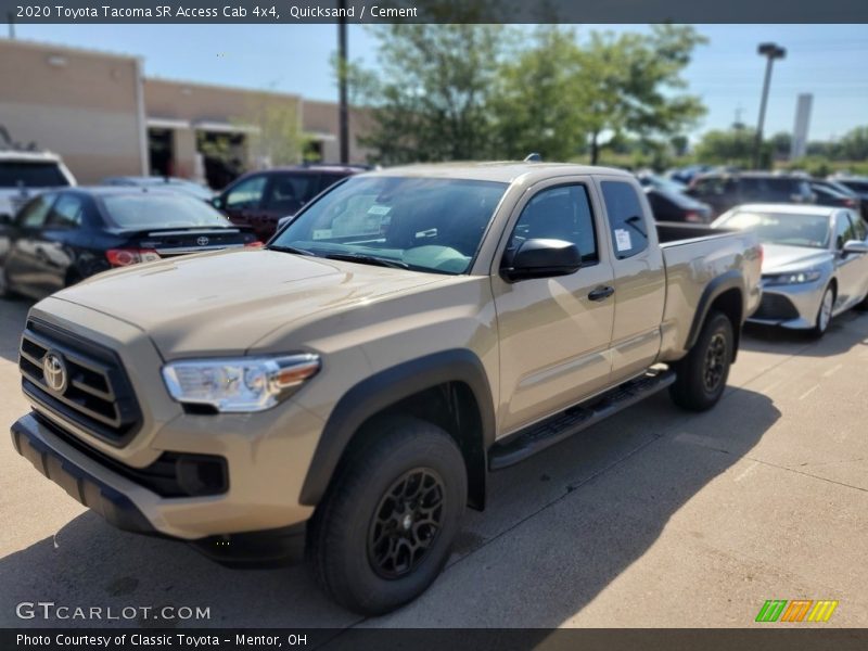 Front 3/4 View of 2020 Tacoma SR Access Cab 4x4