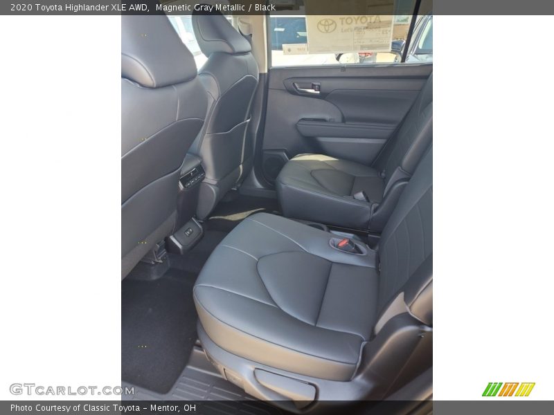 Magnetic Gray Metallic / Black 2020 Toyota Highlander XLE AWD