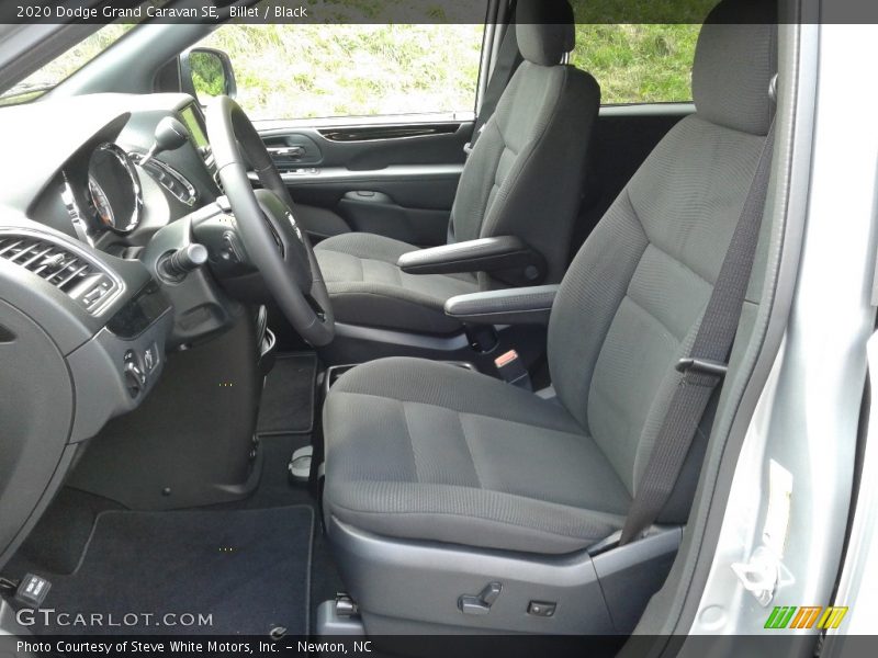  2020 Grand Caravan SE Black Interior