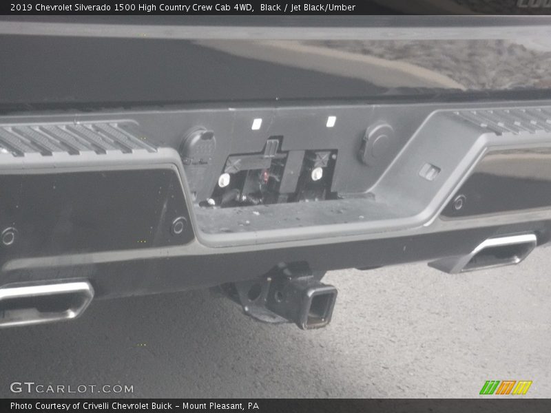 Black / Jet Black/Umber 2019 Chevrolet Silverado 1500 High Country Crew Cab 4WD