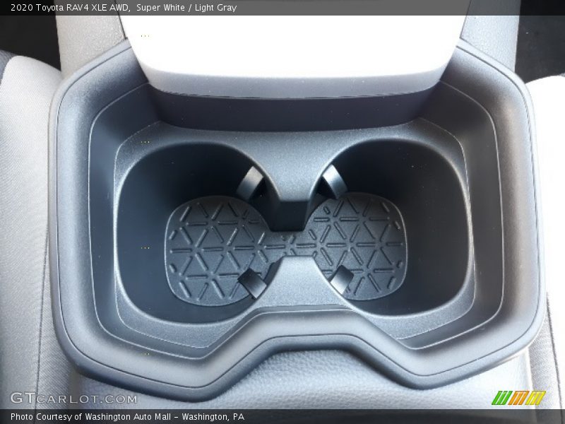 Super White / Light Gray 2020 Toyota RAV4 XLE AWD