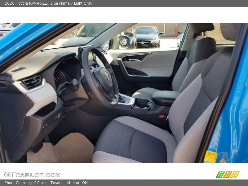 Blue Flame / Light Gray 2020 Toyota RAV4 XLE