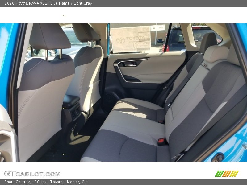 Blue Flame / Light Gray 2020 Toyota RAV4 XLE