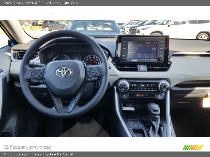 Blue Flame / Light Gray 2020 Toyota RAV4 XLE