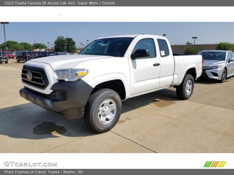 Front 3/4 View of 2020 Tacoma SR Access Cab 4x4