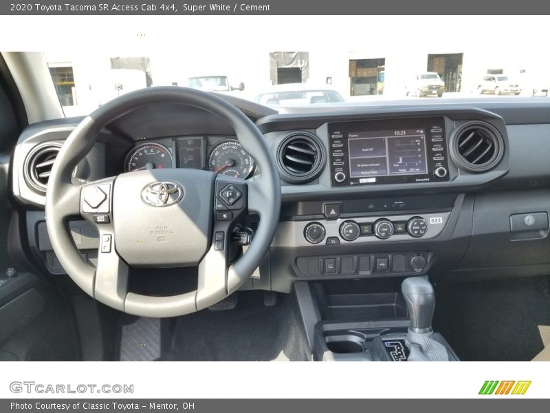 Dashboard of 2020 Tacoma SR Access Cab 4x4
