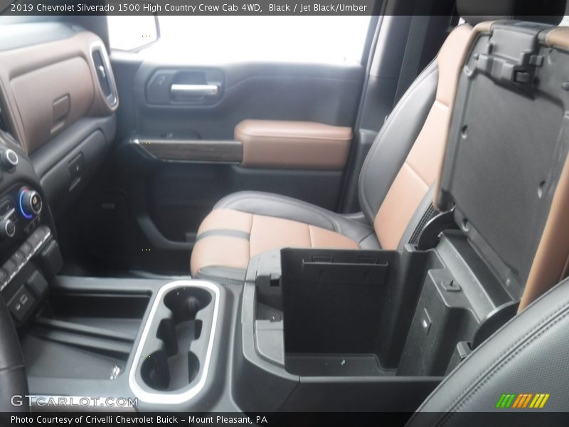 Black / Jet Black/Umber 2019 Chevrolet Silverado 1500 High Country Crew Cab 4WD
