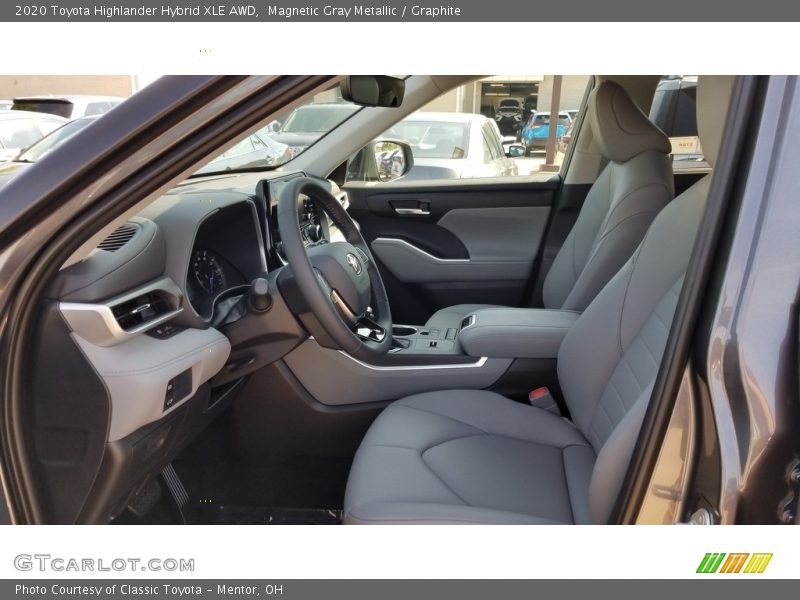Magnetic Gray Metallic / Graphite 2020 Toyota Highlander Hybrid XLE AWD