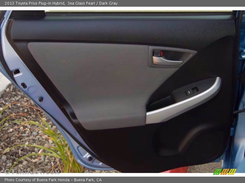 Sea Glass Pearl / Dark Gray 2013 Toyota Prius Plug-in Hybrid