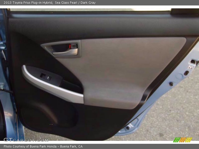 Sea Glass Pearl / Dark Gray 2013 Toyota Prius Plug-in Hybrid