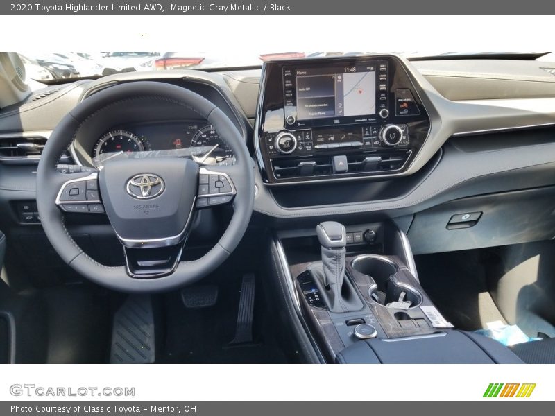Magnetic Gray Metallic / Black 2020 Toyota Highlander Limited AWD