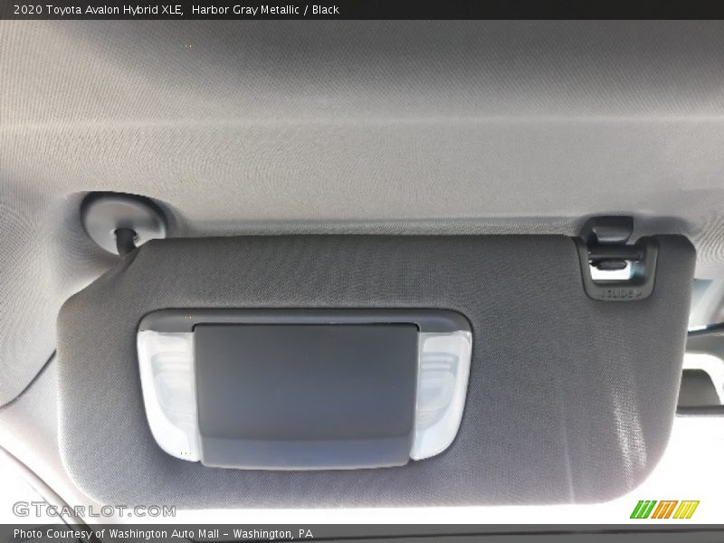 Harbor Gray Metallic / Black 2020 Toyota Avalon Hybrid XLE