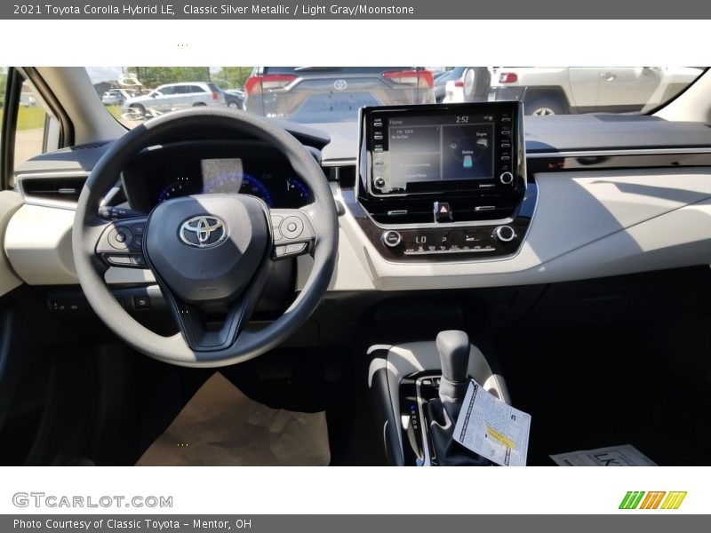 Classic Silver Metallic / Light Gray/Moonstone 2021 Toyota Corolla Hybrid LE