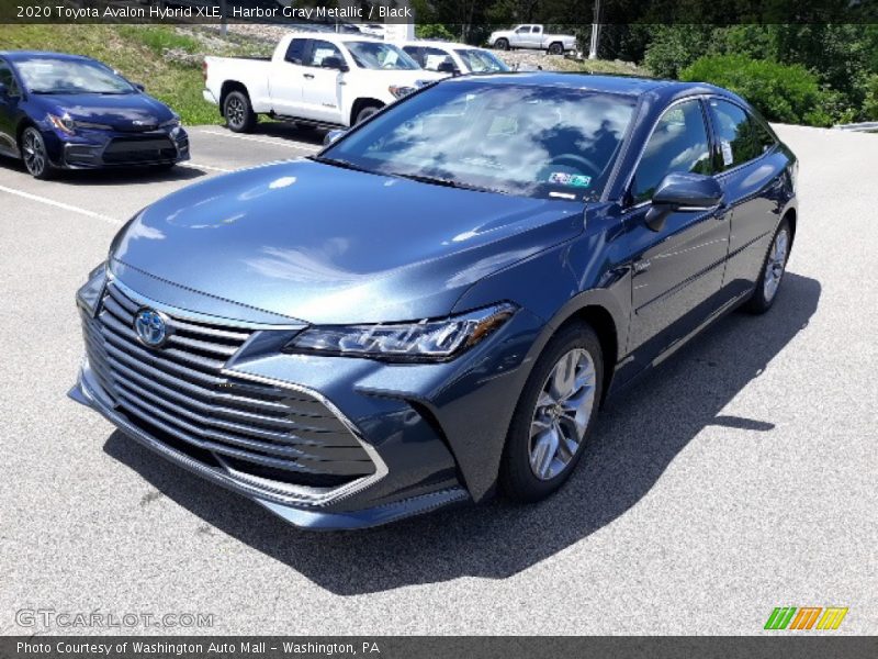 Harbor Gray Metallic / Black 2020 Toyota Avalon Hybrid XLE