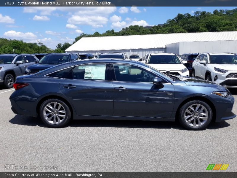 Harbor Gray Metallic / Black 2020 Toyota Avalon Hybrid XLE
