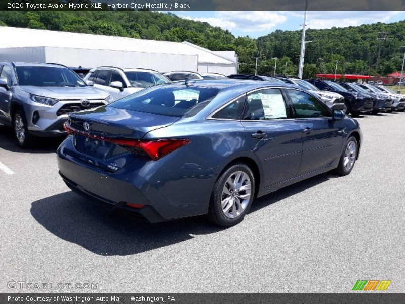 Harbor Gray Metallic / Black 2020 Toyota Avalon Hybrid XLE