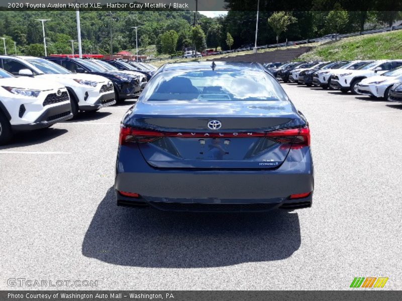 Harbor Gray Metallic / Black 2020 Toyota Avalon Hybrid XLE