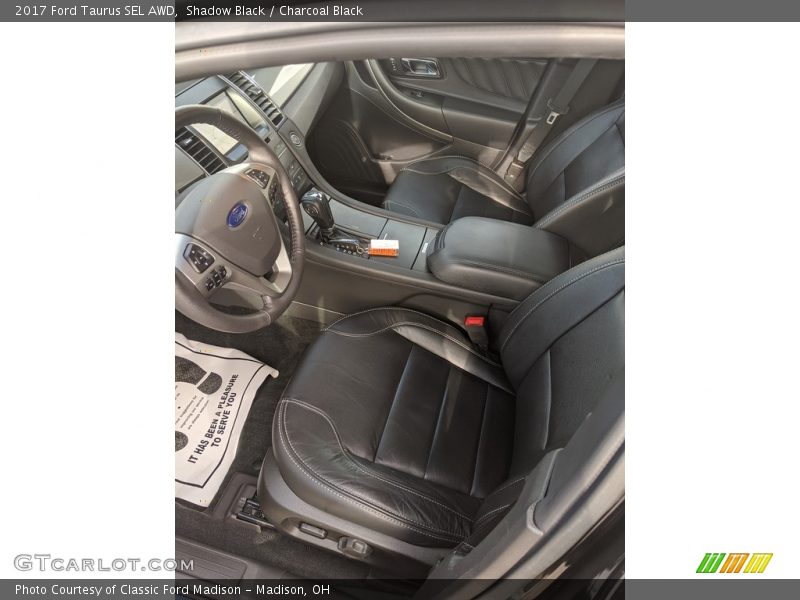 Shadow Black / Charcoal Black 2017 Ford Taurus SEL AWD