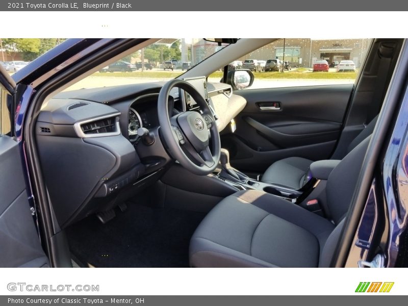 Blueprint / Black 2021 Toyota Corolla LE