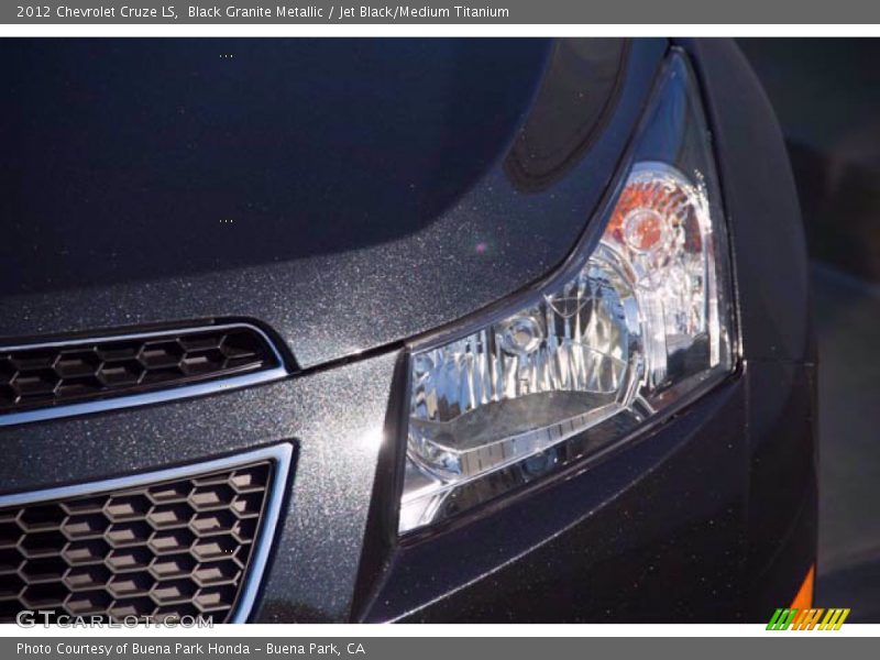 Black Granite Metallic / Jet Black/Medium Titanium 2012 Chevrolet Cruze LS