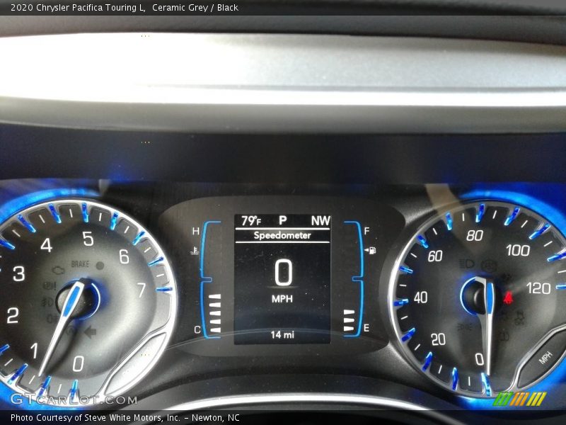Ceramic Grey / Black 2020 Chrysler Pacifica Touring L