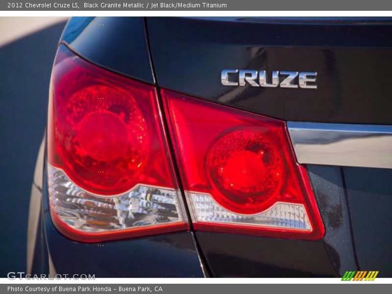 Black Granite Metallic / Jet Black/Medium Titanium 2012 Chevrolet Cruze LS