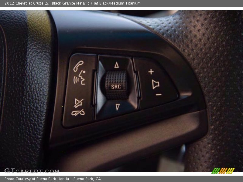 Black Granite Metallic / Jet Black/Medium Titanium 2012 Chevrolet Cruze LS